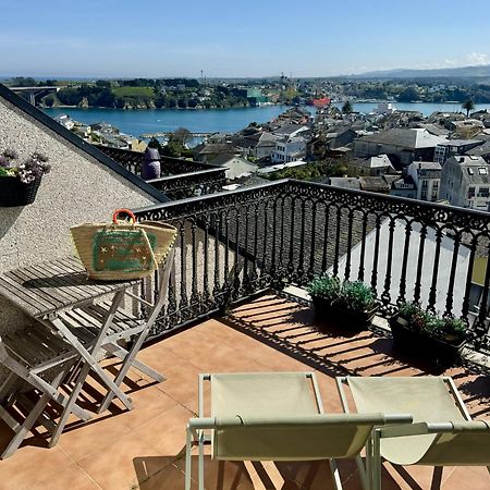 Moderno Piso Con La Mejor Terraza De Ribadeo Y Vistas Maravillosas Экстерьер фото
