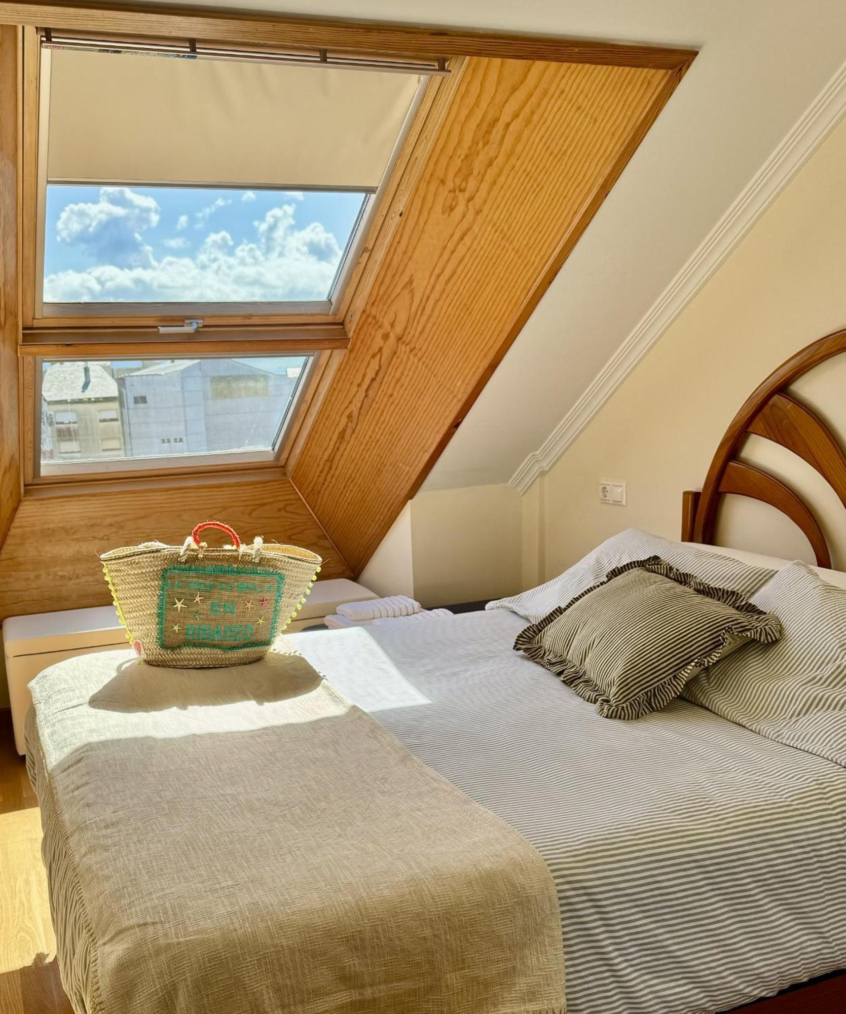 Moderno Piso Con La Mejor Terraza De Ribadeo Y Vistas Maravillosas Экстерьер фото